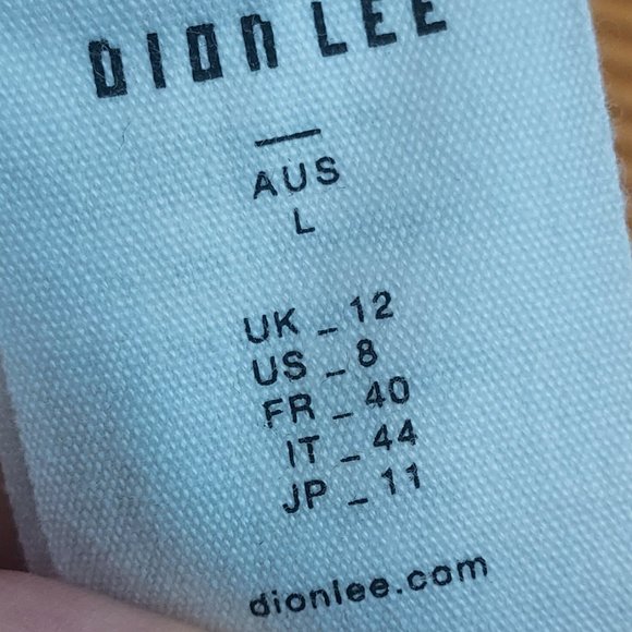 Dion Lee Halter Neck Corset Long Sleeve Modular Minidress - Picture 4 of 10